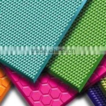 Embossed EVA foam sheet