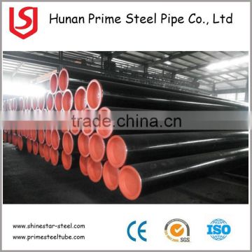 Prime steel API ERW Round welded Carbon Steel Pipe from China