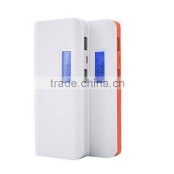 Portable mobile charger LCD screen power bank for smartphone