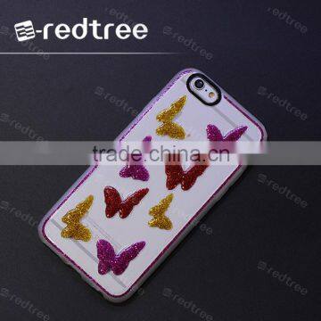 fashion bird pattern tpu fashion style phone case for iphone 6