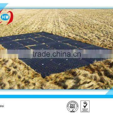 HDPE track mats/temporary floor protection/large plastic floor mat