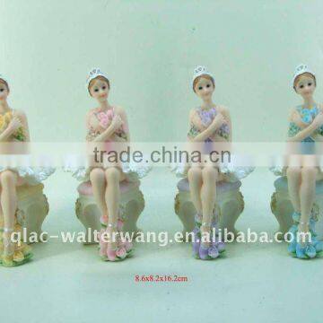 2011 resin promotional ballerina figurine