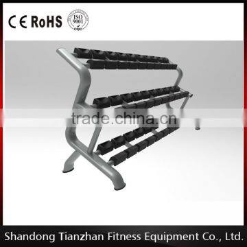 Gym Fitness Equipment/TZ-6045B 15 Pairs Dumbbell Bench/Dumbbell Rack