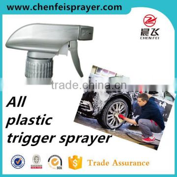 Custom 28 410 hot sale pump sprayer chemical all plastic trigger sprayer for car clean