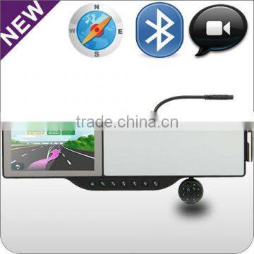 5 inch HD Car DVR with hd 720P and 180 degrees