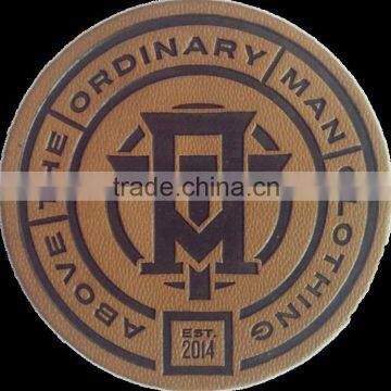 Custom Debossed Embossed pu Leather Patch for Sofa photo-2