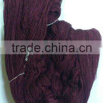 2/28 SMM 100% ACRYLIC CASHMERE LIKE SEMI DULL RAW WHITE YARN HAND KNITTING YARN photo-5