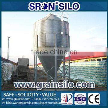 Customized Feed Silo Applys to Poultry Farm, Chicken Pig Sheep Horse Feed