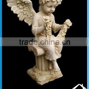 Sitting Angel Garden Statuary photo-2
