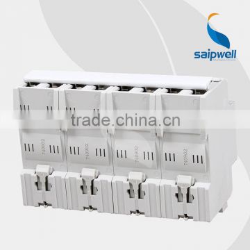 SAIP/SAIPWELL Din-rail Mounted 4 Poles 385/440V IP65 Waterproof Electrical Surge Voltage Protector