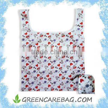 Full-color Printed 210D Recycled PET Vest Shopping Bag                        
                                                Quality Choice