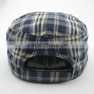 Plaid Military Style Caps photo-4