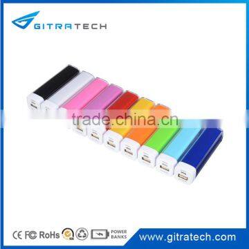 High Quality Lipstick Battery Charger 2600mAh Portable Power Bank charger for Smart Phones                        
                                                Quality Choice