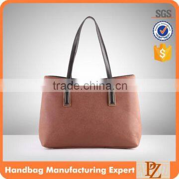 N2973 2016 Factory OEM Stylish hot sale lady tote PU Leather handbag                        
                                                Quality Choice