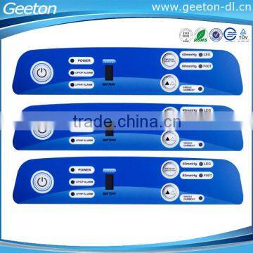Membrane Graphic Overlay For Plastic ABS Control Panel