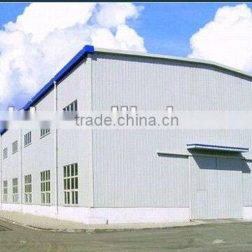 Prefab steel structure metal roof warehouse shed