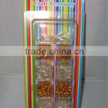 DIY beads package , glass beads for DIY , jewelry beads