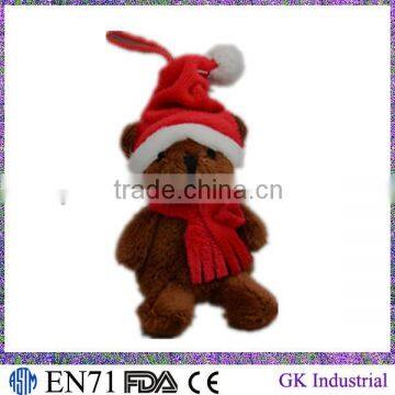 christmas bear plush toy