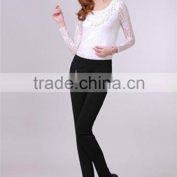 OEM service Wholesale high quality skinny pants/new fashion ladies tight trousers for office ladies