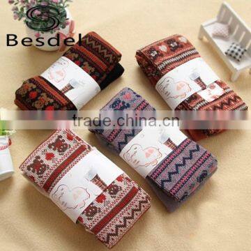 Children girls cotton pantyhose socks, warm panty socks