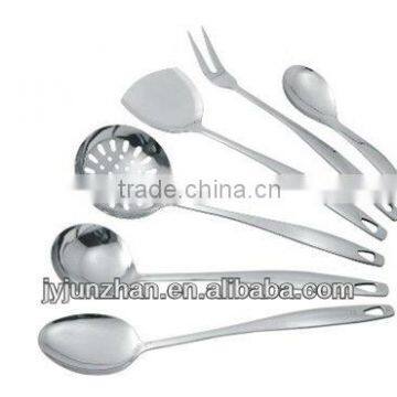 SS410 low price kitchen tools made in Jieyang factory directly with SS handle