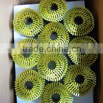 Smooth Shank Wire Coil Nails 0.105'' Series