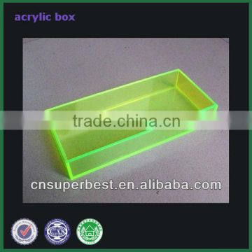 Green acrylic box