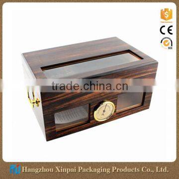 Wholesale Luxury Custom Unfinished Wooden Cigar Humidor