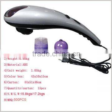 2015 new hot sale hand held infrared massager vibrator