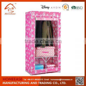 Decorative and fashion 2014 new folding cloth wardrobe