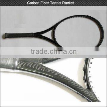 2016 Hot Custom Real 100% full carbon fiber tennis racket , super light 90g carbon fiber tennis racket