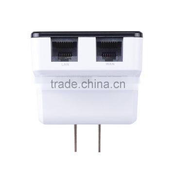 Fanshine 300Mbps Wireless Home Mini Wifi Repeater With 2 Lan Ports and On Off photo-5