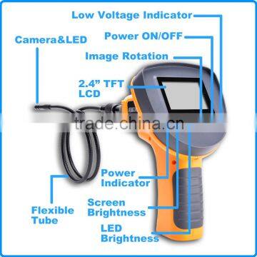 2.4" LCD 9.8mm Borescope Endoscope 1M IP67 360 Rotaion Inspection Camera photo-4