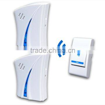 Wireless Door Bell 80m Home 2 Receivers Remote Control Chime 36 Tunes Doorbell photo-2