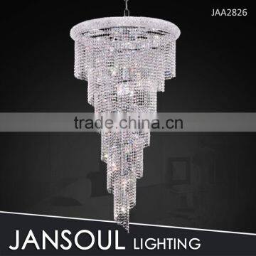 long shape staircase chandelier crystal for sale                        
                                                Quality Choice