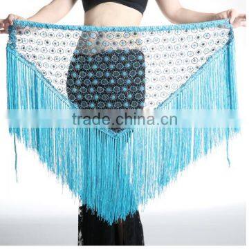 wuchieal belly dance hip scarf hot selling from China(YL126)