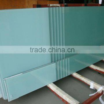 China factory price tempered silk printed partition glass