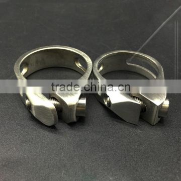 Hot sale Gr.5 6Al/4V Titanium/Ti Seatpost Seat Clamp 31.8mm w/ Ti Bolt 16.5g