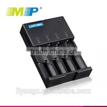 MP-04 4-Slots Li-ion LiFePO4 Ni-MH Ni-CD Universal Intelligent Battery Charger LED for 26650/26500/18650/17670/14500/16340/10440