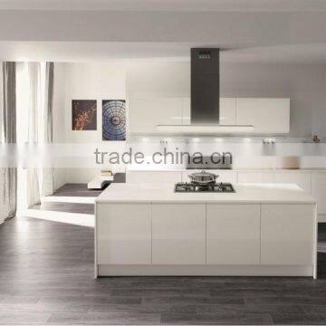 White lacquer high gloss kitchen cabinets DJ-K234