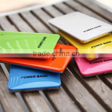 2016 hot sale 4000mAh Finger Touch Portable Power Bank,Mini Mobile Power Bank from china supplier