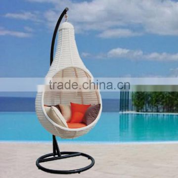 hot outdoor cheap rattan hanging chair egg