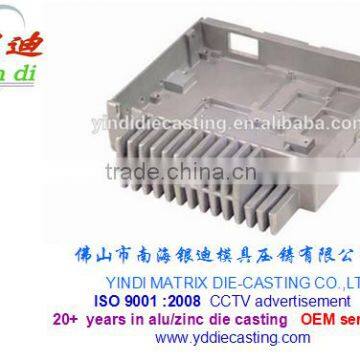 Aluminum alloy die casting telcom parts Communication cavity