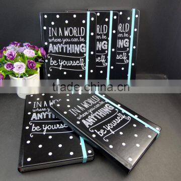 1c design full cover printed designer leather journals with silver edge