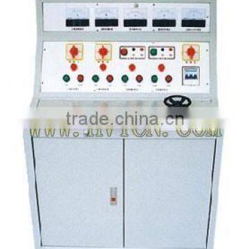 High-voltage power low-voltage switchgear test bed