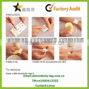 2014 New Sexy Water Transfer Body Temporary Tattoo Sticker photo-2