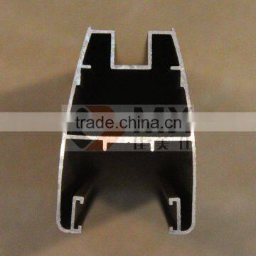 Aluminium profile top and bottom frame for partition sliding and bedroom wardrobe