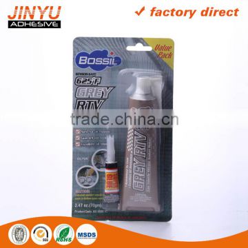 Jinyu OEM ODM welcome Engine Gasket Usage oil resistance 85g RTV silicone gasket maker with super glue