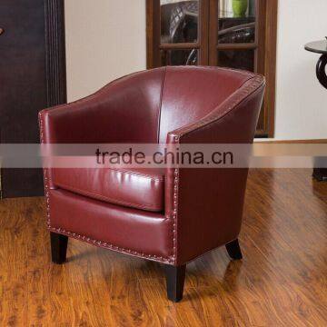 New design comfortable leather sofa chair 212