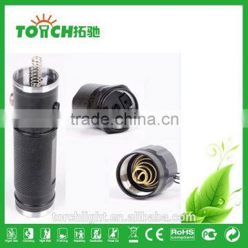 Mini Police Security LED Led Torch Flashlight With Campass photo-5